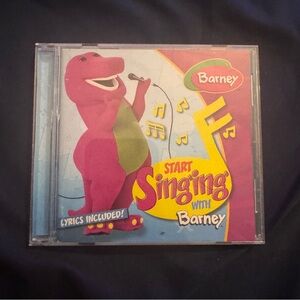 Barney Start Singing CD (extremely rare)
